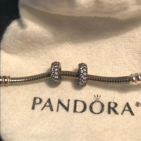 Pandora Sparkly Spacers